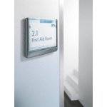 Durable  4862 03 Click Sign 149 X 148.5mm Red